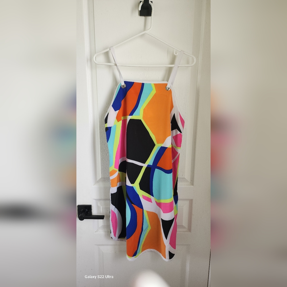 Fabletics Vibrant Geometric Midi Dress
